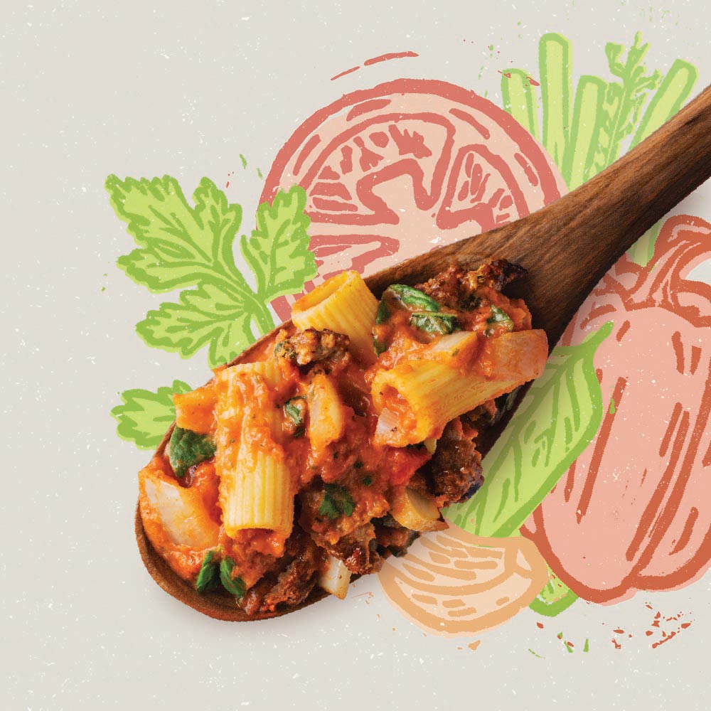 best sausage rigatoni freeze dried gourmet meal
