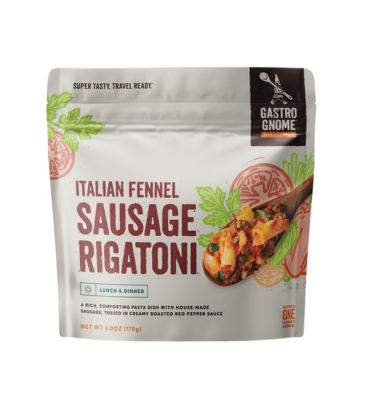 best freeze dried pasta meal sausage rigatoni