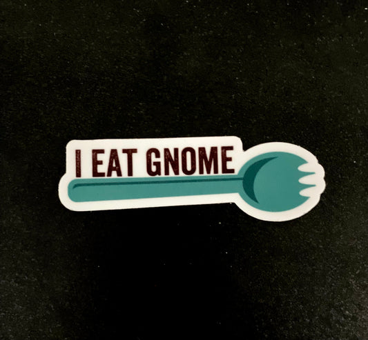 I EAT GNOME SPORK, BLUE