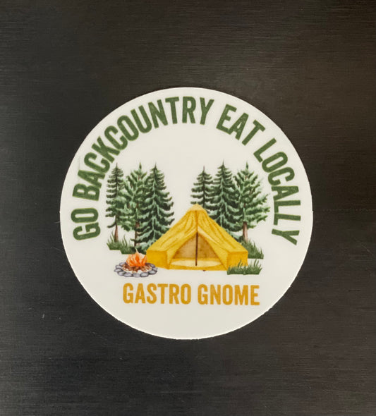 Go Backcountry, Eat Locally