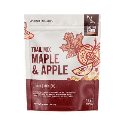 best hiking snack trail mix maple apple