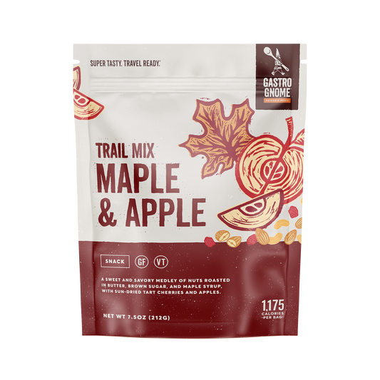 best hiking snack trail mix maple apple