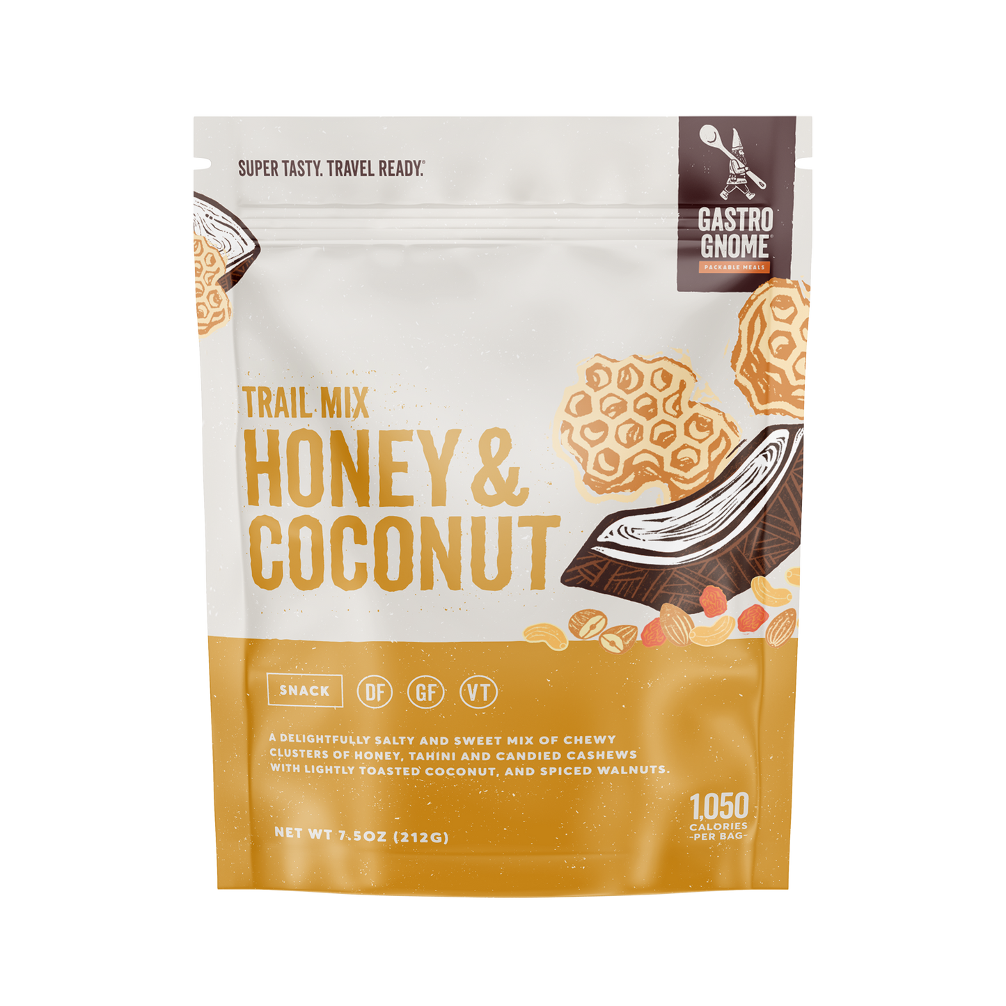 best hiking snack trail mix honey coconut