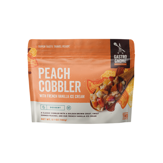 best freeze dried desert peach cobbler