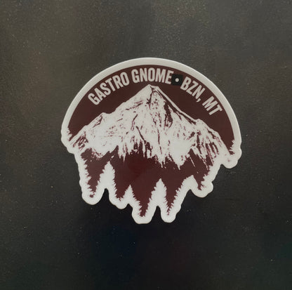 Gnome Mountains Sticker (COLOR OPTIONS)