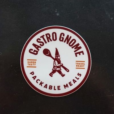 sticker patch gastro gnome classic logo