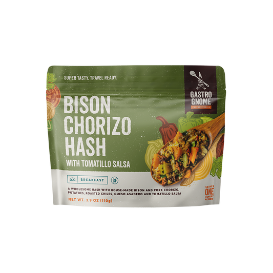 freeze dried breakfast backpacking breakfast chorizo hash